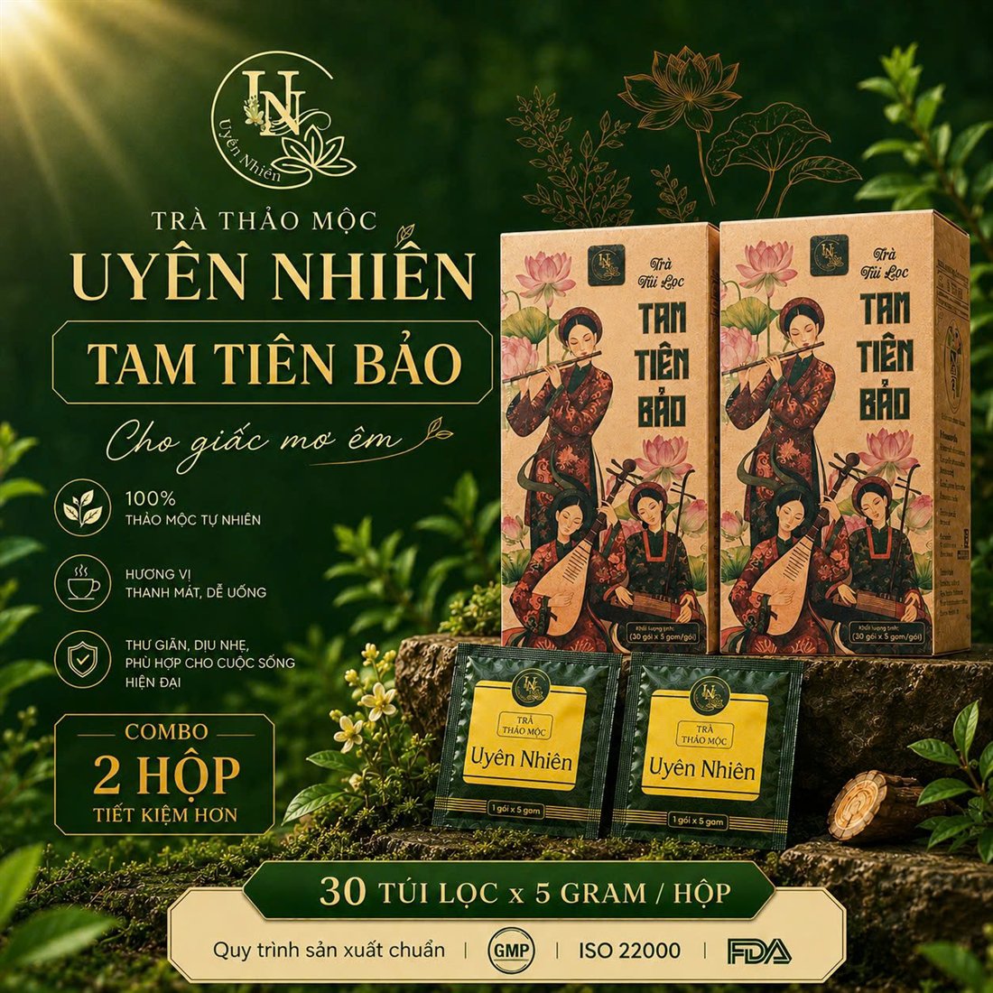Combo 2 hộp Tam Tiên Bảo